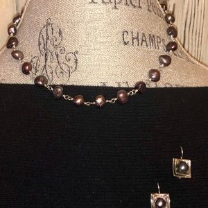 Silpada freshwater Pearl necklace
